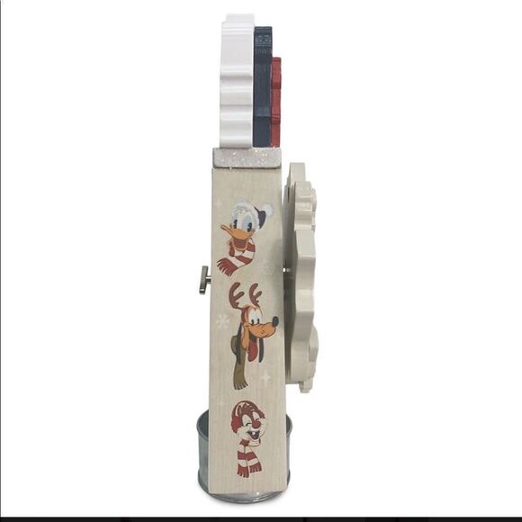 NIB Disney Holiday Decor - Mickey And Minnie Spinning Musical Tabletop Tree - Picture 4 of 5